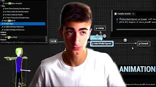 How to Add a Mesh and Animations to your Character Blueprint in Unreal Engine 5