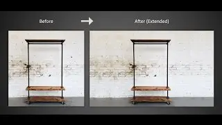 How to Extend Image Background in 2 mins - Photoshop Tutorial