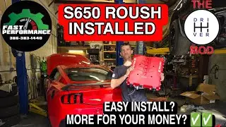 S650 Mustang ROUSH SUPERCHARGER INSTALLED at FAST PERFORMANCE /// Whipple on NOTICE!