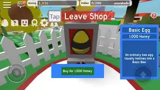 пчела снеговик симулятор пчеловода ROBLOX