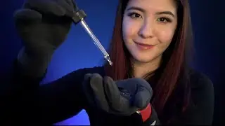 Black Gloves Asmr 🖤 [oily gloves sounds]