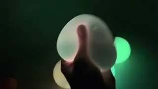 Glow in the dark squishy stress balls