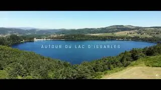 Autour du Lac d'Issarlès en Ardèche en 4K - Grottes troglodytes, Fin Gras du Mezenc