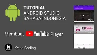 Tutorial Android Studio Bahasa Indonesia | Belajar Android Studio - Membuat Youtube Player