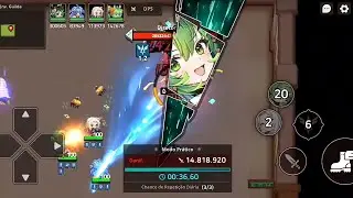 Guardian Tales - Earth Ranged vs Invader Director (Raid)