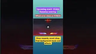 Kishin Densetsu- Upcoming draw event | release date | Shop exchange|#mlbbupdate |#mlbb