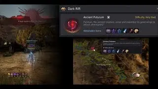 Dark Rift Ancient Puturum - Very Hard : Black Desert Online