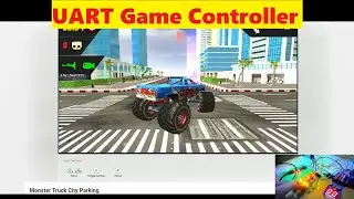 UART datapath and control unit design and PyAutoGUI game controller [Old Video]