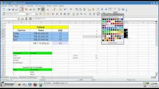 Aula 01 - Parte 02 : Operações BrOffice Calc