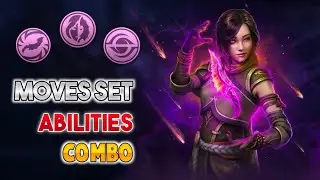 New hero: June - Moves , abilities and combo || shadow fight 4: arena