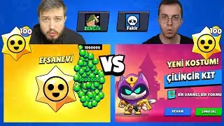 ZENGİN VS FAKİR HESAP (200 EFSANEVİ STARR HEDİYESİ AÇILIMI) !! BRAWL STARS