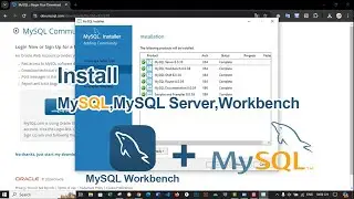 Install MySQL Server and MySQL Workbench on Windows [MySQL 8.0.39 - Full Stack]