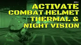 GTA ONLINE HOW TO ACTIVATE THERMAL AND NIGHT VIISION ON COMBAT HELMET - GTA 5 SMUGGLERS RUN DLC