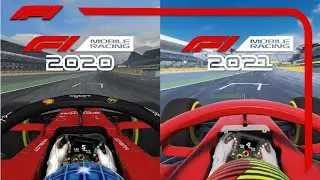 F1 Mobile Racing 2020 vs 2021 BETA Comparison | MOBILE RACER