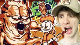 Gorefield a TERRIFYING CreepyPasta...  Friday Night Funkin' VS (FNF' Vs Gorefield)
