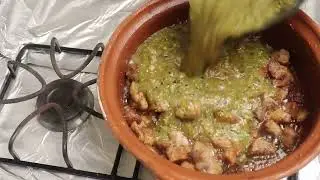 TROCITOS CERDO EN SALSA VERDE