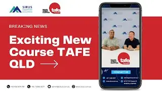 Exciting New Course from TAFE QLD.