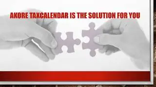AKORE TaxCalendar and International Tax Returns