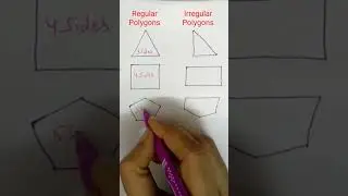 Regular and Irregular polygons 📚📒 Math infinity hk 