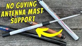 Ham Radio Dude Murder Spike Prototype V2 Self Supporting Telescopic Mast Mount For Ham Radio Antenna