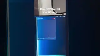 ChatGPT macOS MenuBar SwiftUI App 