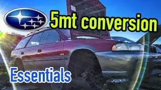 Subaru manual transmission conversion essentials