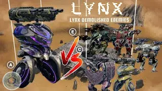 [WR]🔥Hammer LYNX DEMOLISHING Whole Enemy Team - Mk2 F2P Gameplay | War Robots