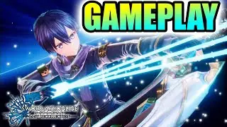 Kirito, Eugeo, Alice & Dorothy Gameplay Demo Preview - Sword Art Online Last Recollection
