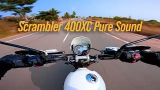 Triumph Scrambler 400 XC Pure Riding Sound