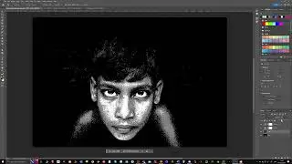 70's style poster efffect using noise and gradiants