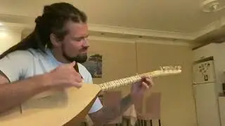 Saz baglama improvisation