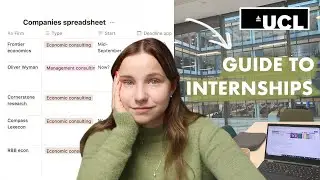Weronika's guide to internships - applying, cover letters, CVs, interviews