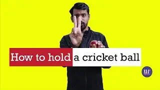 How to hold a cricket ball for pace bowling