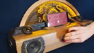 Двухполосная Bluetooth  система, с цифровым усилителем, диммируемой подсветкой DRAGON