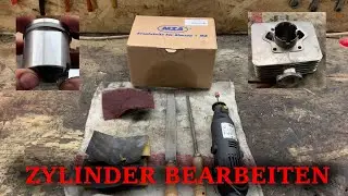SIMSON ZYLINDER BEARBEITEN 70ccm