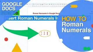 How To Insert Roman Numerals In Google Docs