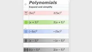 Simplify Polynomials Algebraically