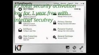 Activate K7 Total security antivirus for 1 year in offline and update hindi 2018 2019 crack