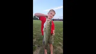 Shotgun Chili in the Crock Pot and My Grandson Caught His PB Bass