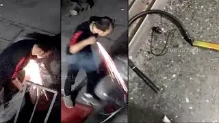 🔥 Bluetooth Headset Explodes @ China - Neckband Fire Sparks | Headphones Earphones TWS Earphone