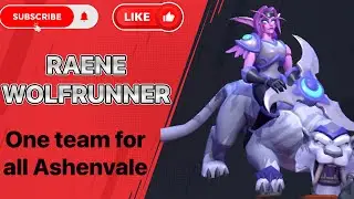 Warcraft rumble - Raene wolfrunner (newest update)