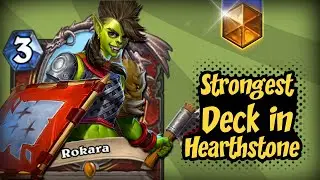 [Hearthstone] Strongest Deck in Hearthstone - Rush Warrior (2021)