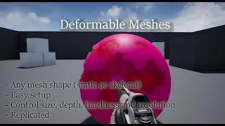 UE4/5 | Marketplace | Deformable Meshes | Overview