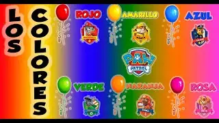 Aprendemos LOS COLORES de La Patrulla Canina 🎨