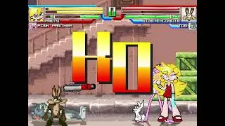 Mugen - Panty and Pink Panther vs Wile E. Coyote and Tom