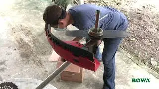BOWA 2-Stroke Grass Cutter | How To Change Blades