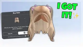 GET FREE BLONDE HAIR ON ROBLOX!
