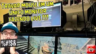 Travando o mouse em um único monitor fazendo lives