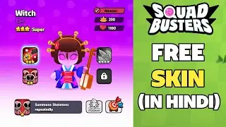 Free Witch Skin Squad Busters Gameplay (IN HINDI)