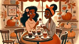 Autumn Morning Cafe Jazz - Background Music Playlist to Work Study or Relax - De-Stress and Be Happy